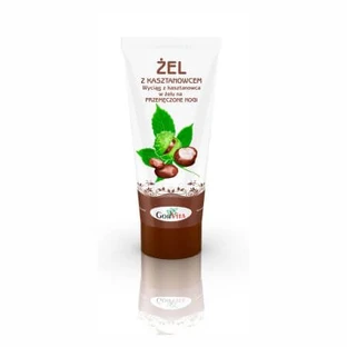 Gel mit Kastanien, Allantoin und D-Panthenol für die Füße, 200 ml, GorVita