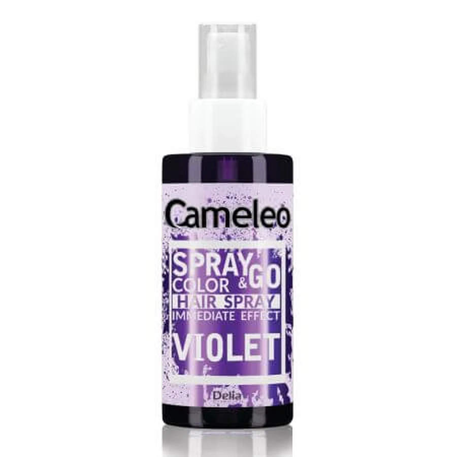 Hair Color Spray Violet Spray&go, 150 ml, Delia Cosmetics