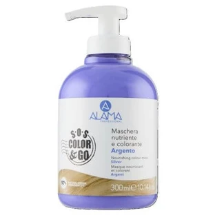 Haarfärbemaske Silber Silber Farbmaske, 300 ml, Alama