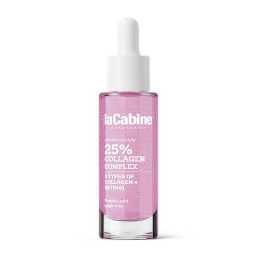Complejo de colágeno Sérum facial iluminador multiactivo con microesferas, 30 ml, La Cabine