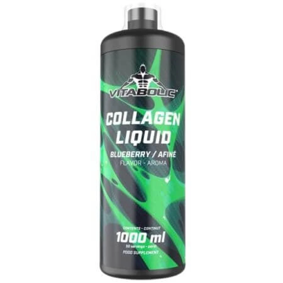 Vloeibaar collageen met cranberrysmaak, 1 L, Vitabolic