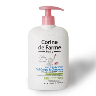 Haar- und Körpershampoo Extra Sanft Baby, 500 ml, Corine de Farme
