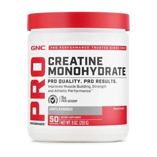 Kreatin-Monohydrat ohne Geschmacksverstärker Pro Performance, 255 g, GNC