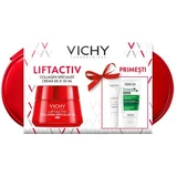 Liftactiv Collagen Specialist 16 Day Cream, 50 ml + Capital Soleil SPF 50+ Fluid, 15 ml + Dercos Anti-Matte Shampoo, 50 ml, Vichy