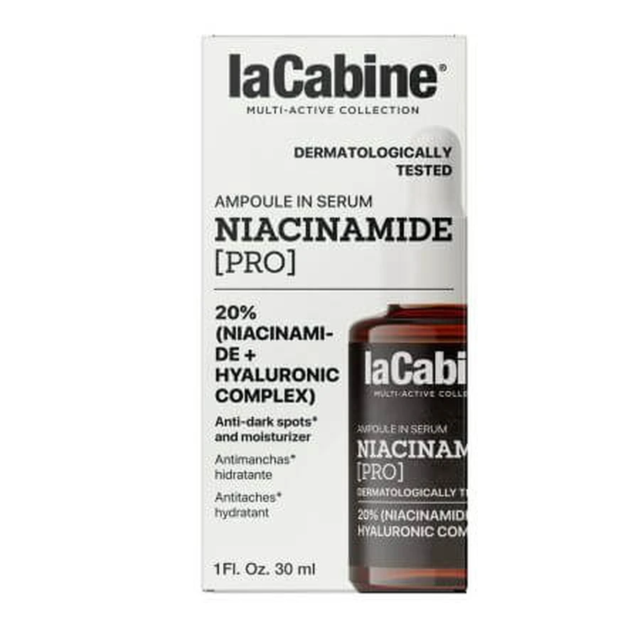 Niacinamide Pro Multi-active Niacinamide Pro Multi-active Spot Correction Face Serum, 30 ml, La Cabine
