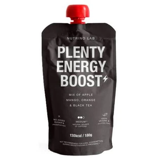Pasteurisiertes Fruchtpüree mit Apfel, Mango, Orange und schwarzem Tee Plenty Energy Boost, 180 g, Nutrino Lab