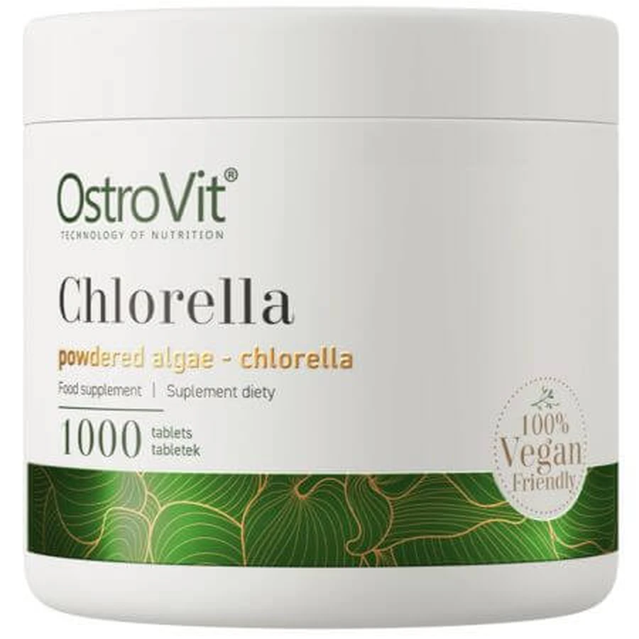 Chlorella, 1000 tablets, OstroVit