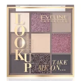 Palette d'ombres à paupières Take Me On Look Up, 9,6 g, Eveline Cosmetics