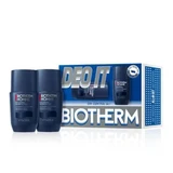 Homme Day Control roll-on deodorant set, 2 x 75 ml, Biotherm