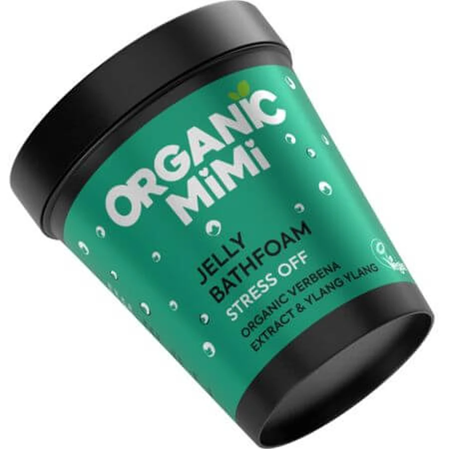 Badschuim met verbena en ylang ylang Jelly Badschuim, 200 ml, Organic Mimi