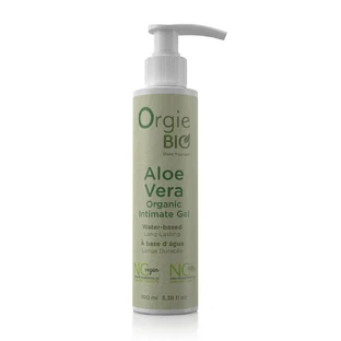 Intieme gel op waterbasis met biologische aloë vera Biologische aloë vera, 100 ml, Orgie