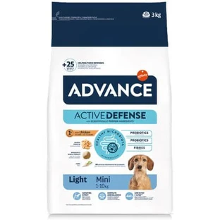 Chicken and rice dry food for dogs Mini Light Active Defense, 3 kg, Advance Veterinary Diets