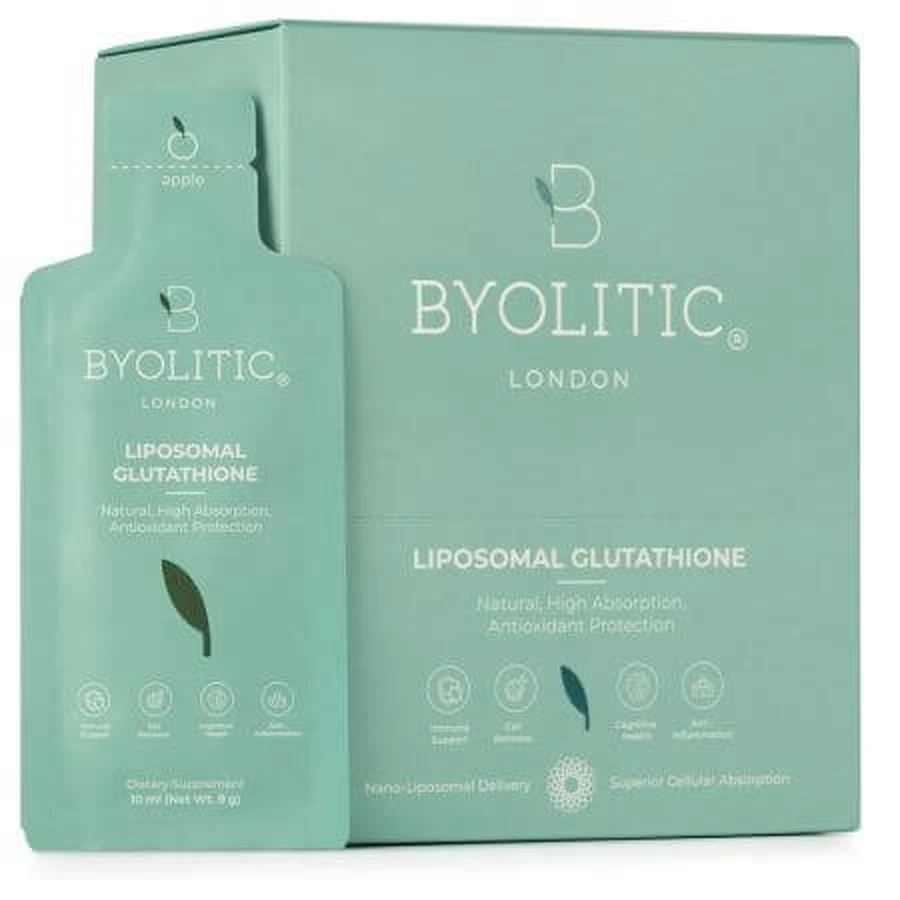 Glutathion Liposomaal, 400 mg, 30 sachets x 10 ml, Byolitic