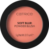 Colorete Mate 010 Lychee Lush, Colorete en Polvo Soft Blur, 5g, Catrice