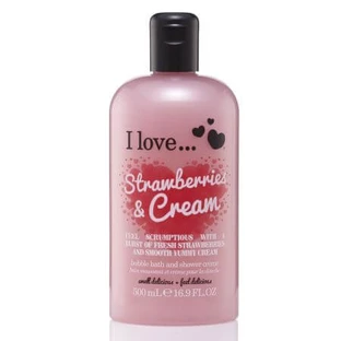 Douchegel Aardbeiencrème Original, 500 ml, I Love