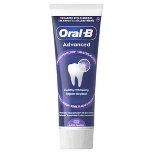 Pasta dentífrica con sabor a menta Advanced Healthy Whitening, 75 ml, Oral-B