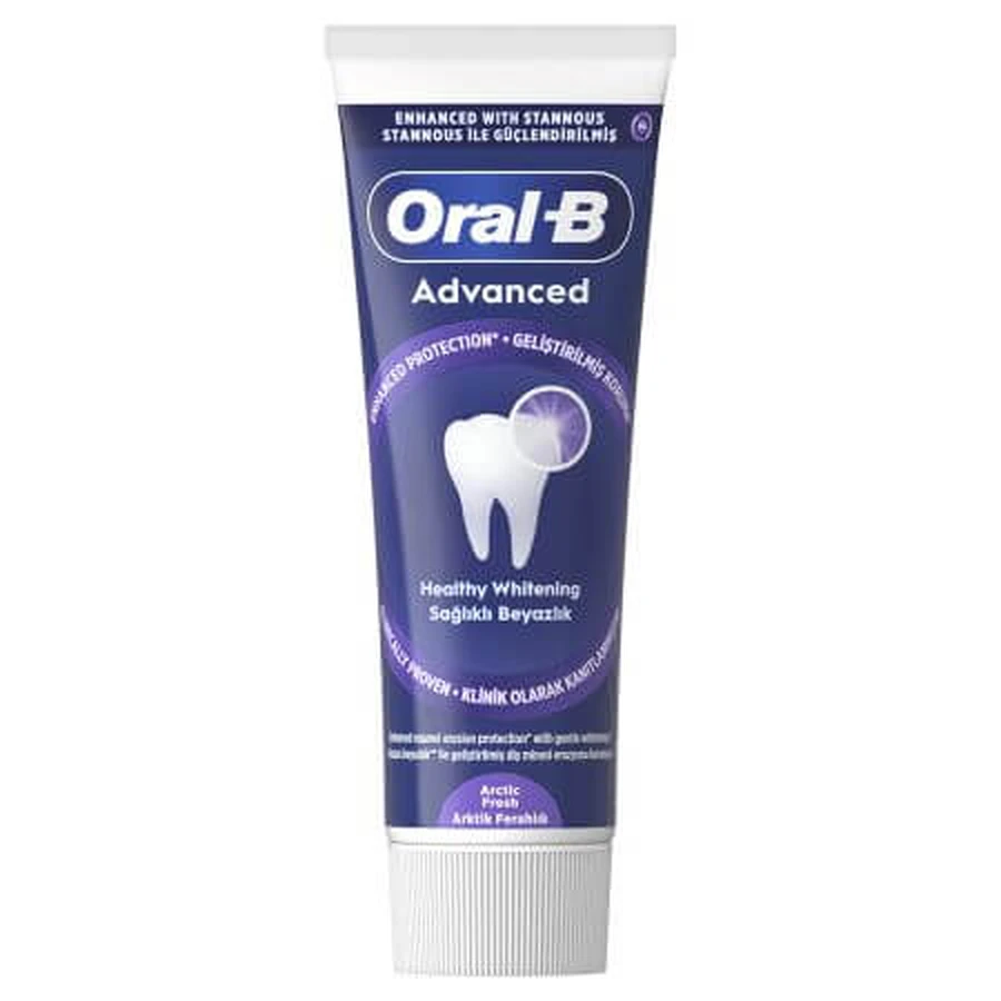 Toothpaste with mint flavor Advanced Healthy Whitening, 75 ml, Oral-B