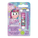 Lippenbalsem met SPF 15 en aardbeiengeur Be a Unicorn, 5 ml, Naturaverde