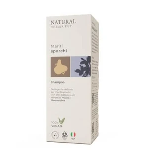 Vuile vacht shampoo, 200 ml, Natural Derma Pet