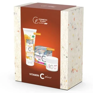 Set Regenerating anti-wrinkle cream 50+ 50 ml + Invigorating body lotion 200 ml Vitamin C Plus, Cosmetic Plant