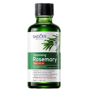 Aceite capilar con romero para nutrir y dar brillo, 50 ml, Sadoer