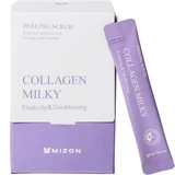 Exfoliante facial con colágeno Peeling Scrub, 40 sobres, Mizon