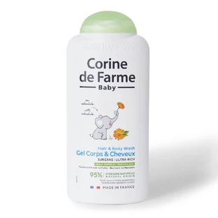 Haar- en Lichaamsshampoo Ultra Rich Baby, 250 ml, Corine de Farme