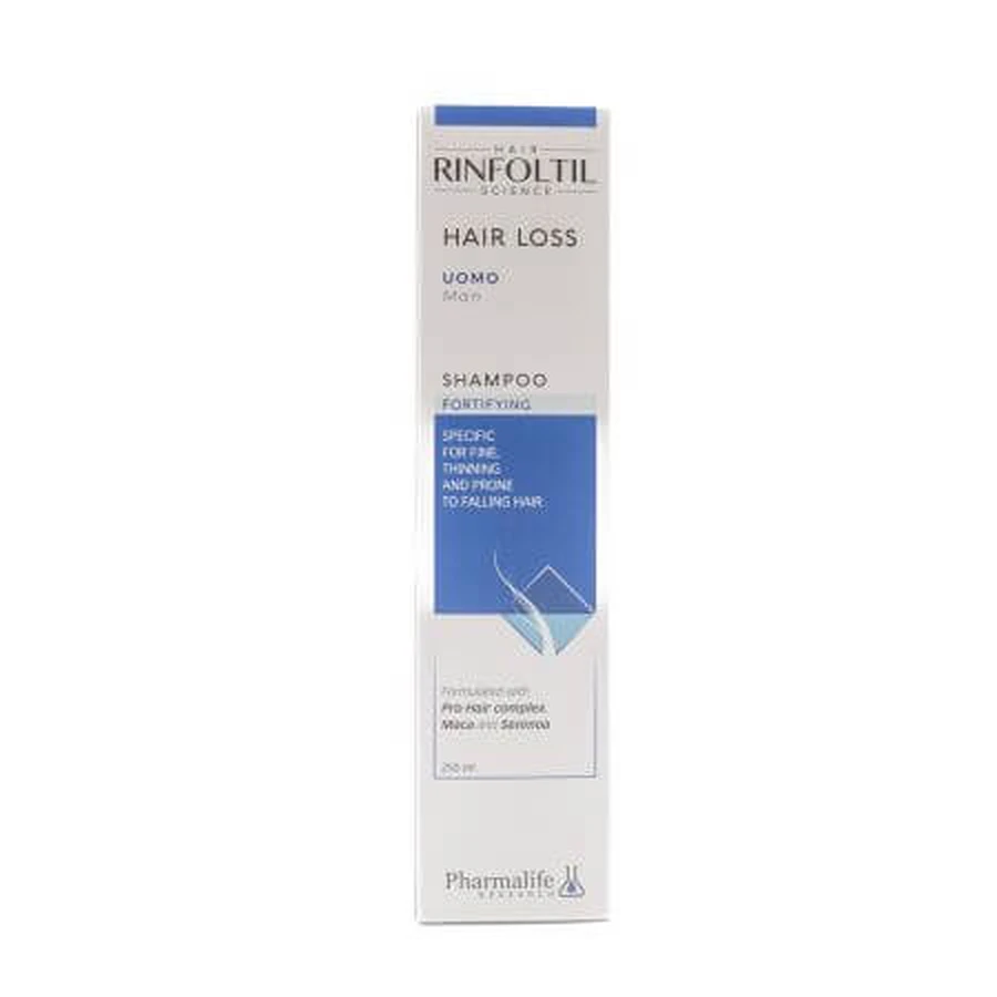 Shampoo against hair loss for men, 250 ml, Rinfoltil