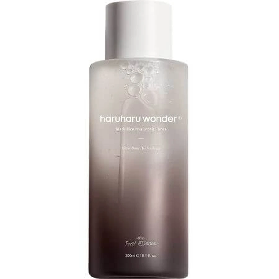 Feuchtigkeitsspendendes Gesichtswasser mit schwarzem Reisextrakt und Hyaluronsäure Schwarzer Reis Hyaluronsäure, 300 ml, Haruharu Wonder, Haruharu Wonder