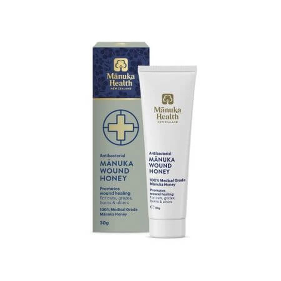 Antibacteriële Manuka honing voor wonden, 30 g, Manuka Health