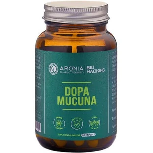 Dopa Mucuna Forte, 500 mg, 60 cápsulas, Aronia Charlottenburg