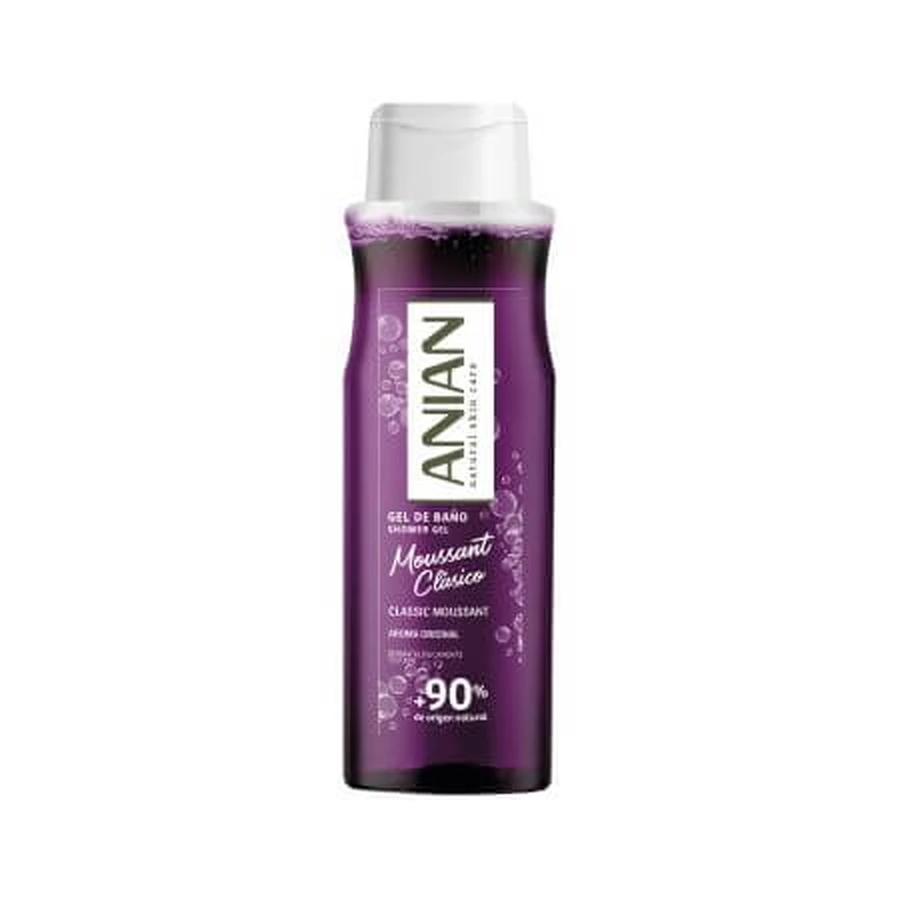 Gel douche moussant, 750 ml, Anian