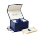 Vibrador clitoriano azul Toupie, 1 pieza, Puissante