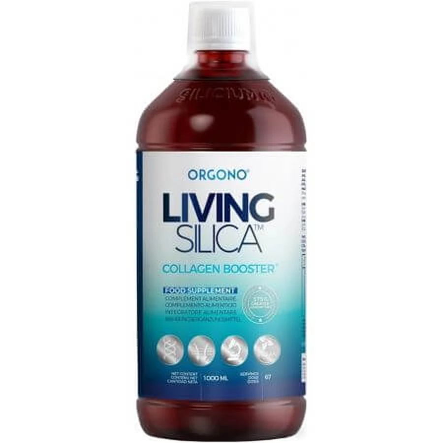 Collageen voor huid, haar en nagels Living Silica Collageen Booster, 1000 ml, Silicium Laboratories