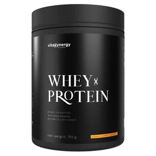 Whey protein powder with salted caramel flavor Whey Protein, 750 g, Vitaxynergy