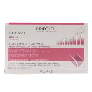 Haarausfall-Fläschchen für Frauen, 10 Stück x 5 ml, Rinfoltil