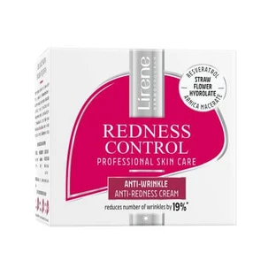 Anti-roodheid gladmakende crème voor gezicht, hals en decolleté Redness Control, 50 ml, Lirene