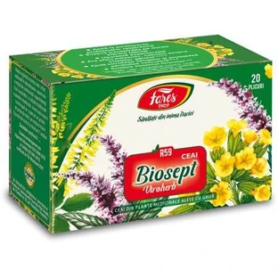 Tisane Biosept Viroherb R59, 20 sachets, Fares