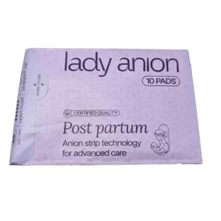 Post Partum Absorberend, 10 stuks, Lady Anion