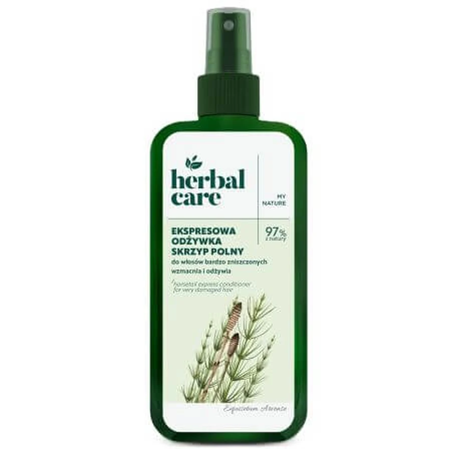 Versterkende conditionerspray met paardenstaartextract voor beschadigd haar Herbal Care, 200 ml, Farmona