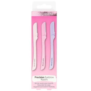 Eyebrow shaver kit, 3 pieces, Brushworks