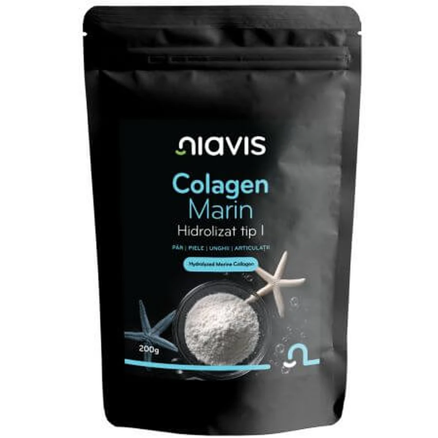 Collagène marin hydrolysé de type I, 200 g, Niavis