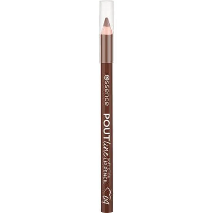 Lippenstift, 04 Cocoa Me Crazy, POUTline soft glide, 0,62 g, Essence