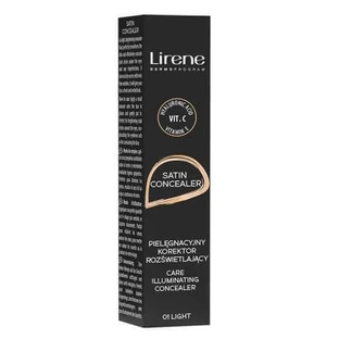Concealer Foundation 01 Light Satin Concealer, 10 ml, Lirene