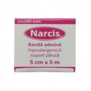 Zijden rol 5cm x 3m Narcis