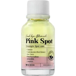 Traitement topique de l'acné Pink Spot Goodbye Blemish, 19 ml, Mizon