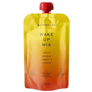Pasteurisiertes Püree mit Äpfeln, Orangen, Karotten und Ingwer Wake Up Mix, 200 g, Nutrino Lab
