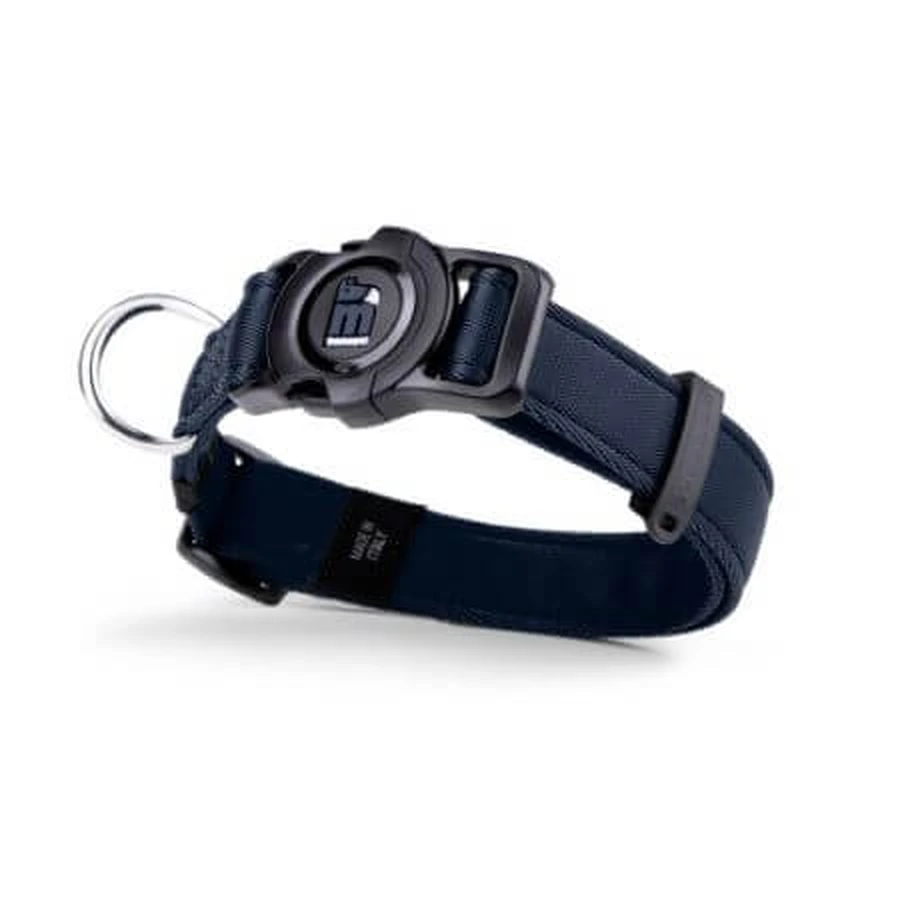 Dunkelblaues Halsband für Hunde, Größe L, 44 - 68 cm, 1 Stück, My Family Memopet