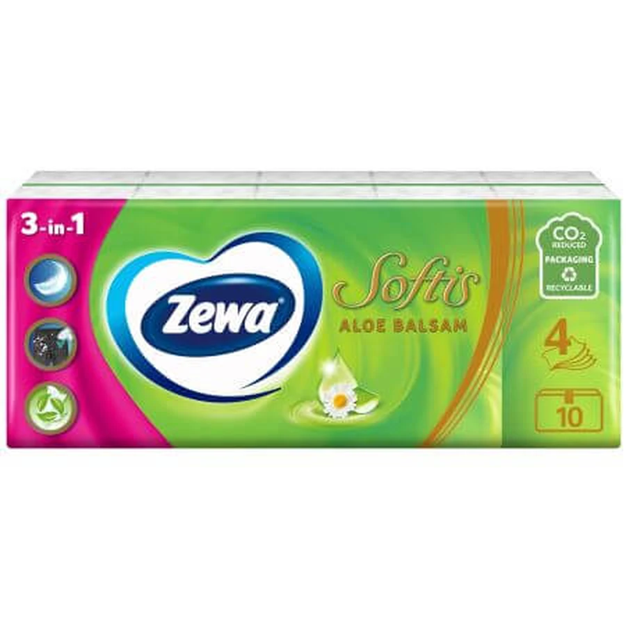 Softis Aloë Neusbalsem Softis Aloë Neusbalsem, 10 pakjes, Zewa