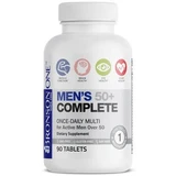 Multivitamin für Männer über 50 Men's 50+ Complete Once-Daily Multi, 90 Tabletten, Bronson Laboratories